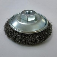 100mm/M10 ワイヤーブラシ(ベベル型/S)