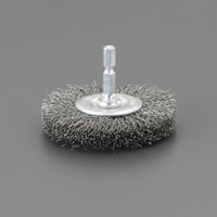 30mm 六角軸 軸付ブラシ(平型/Steel)