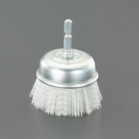 65mm六角軸 軸付ブラシ(カップ型/ナイロン)