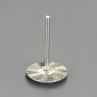 22mm/3mm軸付ミニブラシ(ホイール型/S)