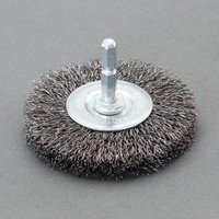 50mm 6角軸 ワイヤーブラシ(平型/硬鋼線)