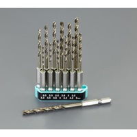 2.0-5.0mm/13本組 六角軸ドリル[Co-HSS]