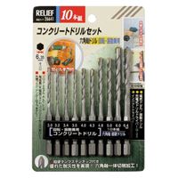 3.0- 6.4mm/10本組 六角軸ドリル_選択画像02