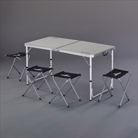 1200x600x690mm/370mmテーブルチェアセット