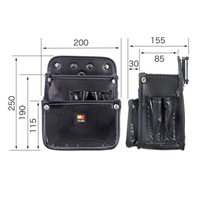 200x155x250mm 着脱式腰袋_選択画像04