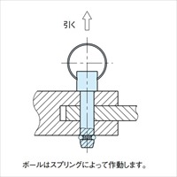 6x 50mm ボールロックピン_選択画像03