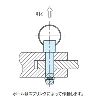 10x 25mm ボールロックピン_選択画像03