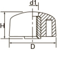 M8 雌ネジノブ(貫通タイプ)_選択画像03