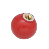 M8x32mm 雌ネジプラスチックボール(赤)