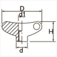 M5 雌ネジウイングノブ(S製/貫通)_選択画像04