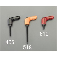 M5x30mm 雄ネジミニクランプレバー(橙)