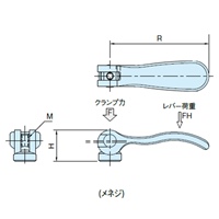 M4 雌ネジカムレバー_選択画像02