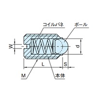 M6 ボールプランジャー(樹脂製)_選択画像03