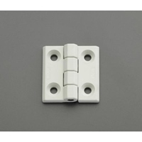 60x60mm Flatヒンジ(ポリアミド/灰白)