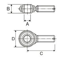 M14xP 2.0 ロッドエンド(雄ネジ)_選択画像04