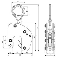 30-50mm 竪吊クランプ(広口)_選択画像02