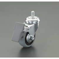 60mm/M12キャスタ(自在/ブレーキ付/ネジ式)