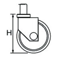 80mm/M12キャスタ(自在/ブレーキ付/ネジ式)_選択画像03