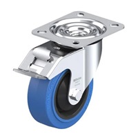 125mm キャスター(自在金具/ブレーキ付)