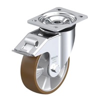 160mm キャスター(自在金具/ブレーキ付)