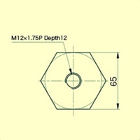 63mm/500kgレベリングキャスタ(Brake･自在_選択画像03