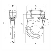 1.0ton スリングフック(紫)_選択画像02