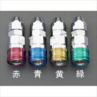 8.5mmカップリング ウレタンホ-ス用グリ-ン