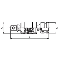3/8DRx75mmインパクトユニバ-サル W Joint_選択画像04