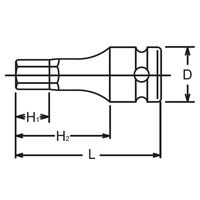 1/2DRx 5mm[INHEX]インパクトソケット_選択画像04