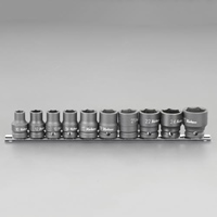 1/2DR/10-27mmインパクトソケットSET10個