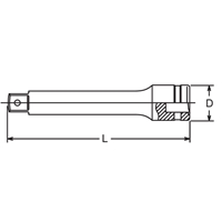 1/2DRx75mmエクステンションバ-動力工具用_選択画像02