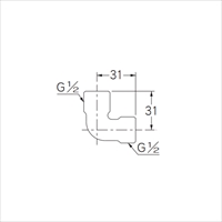 G1/2xG1/2 フレキ用エルボ_選択画像02