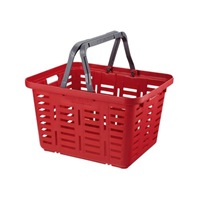 465x385x280mm/27L バスケット 赤/4個