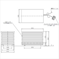 520x 850mm/100kg テーブルリフト 電動式_選択画像03