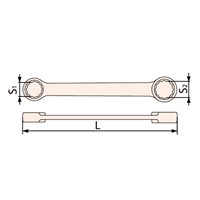 8x10mm両口メガネレンチ ステンレス製_選択画像03