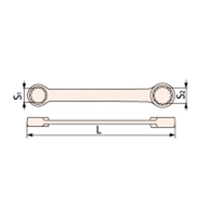 17x19mm両口メガネレンチ ステンレス製_選択画像03