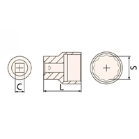 3/8DR/12mm ソケット ステンレス製_選択画像03