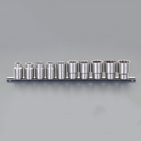 1/2DR/10個組ソケットセット ステンレス製
