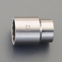 1/2DR/ 8mmソケット ステンレス製