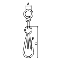 30mmスイベルスナップ スチール製_選択画像04