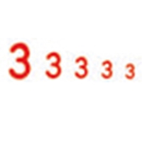 2号 回転印 欧文6連_選択画像03