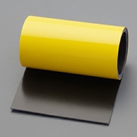 100mmx10mマグネロ-ル ホワイトボ-ド/黄