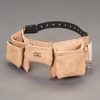 12ポケット ダブルツ-ルポ-チ革製･ベルト付