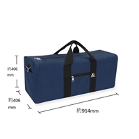 914x406x 406mm/ 157L ボストンバッグ 黒_選択画像02