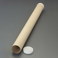 79.4x900.0mmクラフト丸筒 フタ付/ 6本