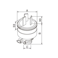 AC250V/50Aゴムプラグ(接地3P)_選択画像03