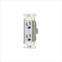 125V/15A[2クチ･抜ケ止メ]コンセント