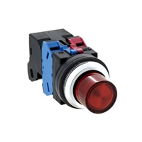 AC200V 押シボタンスイッチ LED照光赤_選択画像02