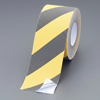 100mmx18m滑り止めテープ 裏面アルミ/トラ