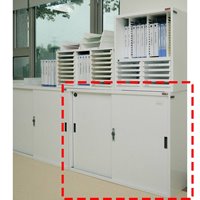880x400x880mm書庫 引戸型_選択画像03